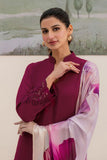 Natasha kamal - Brooke - Magenta - Georgette - 3 Piece
