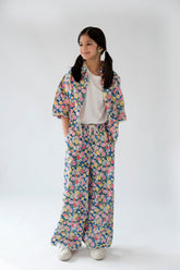 Hummingbirds - Floral Rush Co-ord Set - Cotton Lawn - 2 Piece