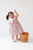 Hummingbirds - Pink Blossom Smocked Dress - Cotton Lawn - 1 Piece