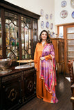 Nilofer Shahid - Sana Touleen Silk - Sunset Gold - 2 Piece