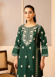 Allure by IH - DONNA - Bottle Green - Raw Silk - 2 Piece