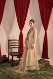 Zaaviay-Beige Bloom-Ivory-Chikankari-3 Piece