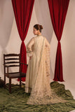 Zaaviay-Beige Bloom-Ivory-Chikankari-3 Piece