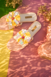 Chapter 13 - Chappals | Spring Confetti For Women - Peach