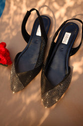 Basic by Chapter 13 - Sling Back Sandals | Noir SparkleFor Women - Black