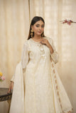 Sadia Aamir - Minara - Ivory - Paper Cotton - 3 Piece