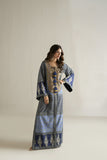 Shehrnaz - Pure Medium Silk Indigo Heritage Suit
For Women - Navy Blue