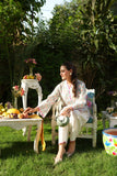 Ombrella - Floral Mosaic Lawn Suit For Women - 2 Piece