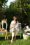 Ombrella - Floral Mosaic Lawn Suit For Women - 2 Piece