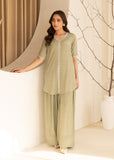 Allure by IH - NORA - Pastel Green - Thai Silk - 2 Piece