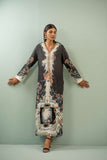Shamaeel - Baroque Bloom Viscose Silk Suit For Women - Multicolor - 2 Piece