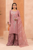Allure by Ih - EDENA - Mauve - Raw Silk - 3 Piece