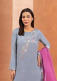 Allure by Ih - ZADE - Grey - Raw Silk - 3 Piece