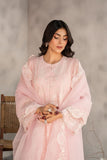Laleen - Serene Cotton Silk Suit For Women - Pink - 3 Piece