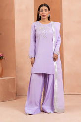 Allure by Ih - PASHA - Lilac - Raw Silk - 3 Piece
