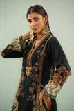 Shamaeel - Deep Charcoal Chic - Viscose Silk/Cotton Silk