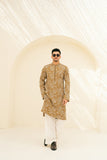 DEEPAK & FAHAD - Zayden - Gold & White - cotton-silk - 2 Piece
