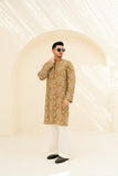 DEEPAK & FAHAD - Zayden - Gold & White - cotton-silk - 2 Piece