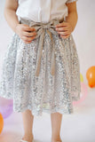Hummingbirds - Starlight Sequin Skirt - Silver - 1 Piece