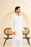 DEEPAK & FAHAD - Nayel - White - cotton - 2 Piece
