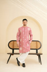 DEEPAK & FAHAD - Sarim - Pink - cotton - 2 Piece
