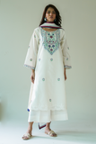 Gul E Noor - Sanin - Off white - Khaadi Cotton - 3 Piece