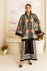 Allure by IH - GINA - Black - Lawn Silk - 2 Piece