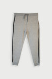 Hummingbirdspk - Heather Grey Sweat Shirt & Pants - Cotton - 2 Piece