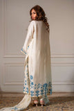 Yasmin Zaman - Butter Sheesha mat finish Suit For Women - Ivory - 3 Piece