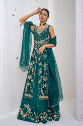 Yasmin Zaman - Amara - Emerald Green - B-246 - Studio by TCS