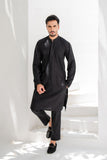 Shahjahan - Soft Lawn - Fine Quality - Black Embroidered Kutra Trouser - 2 Piece