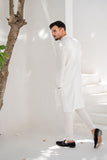 Shahjahan - Soft Lawn - Fine Quality - Off White Embroidered Kutra Trouser - 2 Piece
