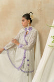 Alishba Kashif - Elan Blanc - White - Viscose Silk - 3 Piece