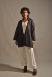 Gulabo - RAVEN JACKET - PURE COTTON SWISS LAWN - BLACK - 1 Piece
