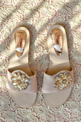 Milli Shoes - Fancy Slides - Peach - 1553 - Studio by TCS