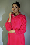 Minutiae - Dahlia - Korean Raw Silk - Hot Pink - 2 Piece