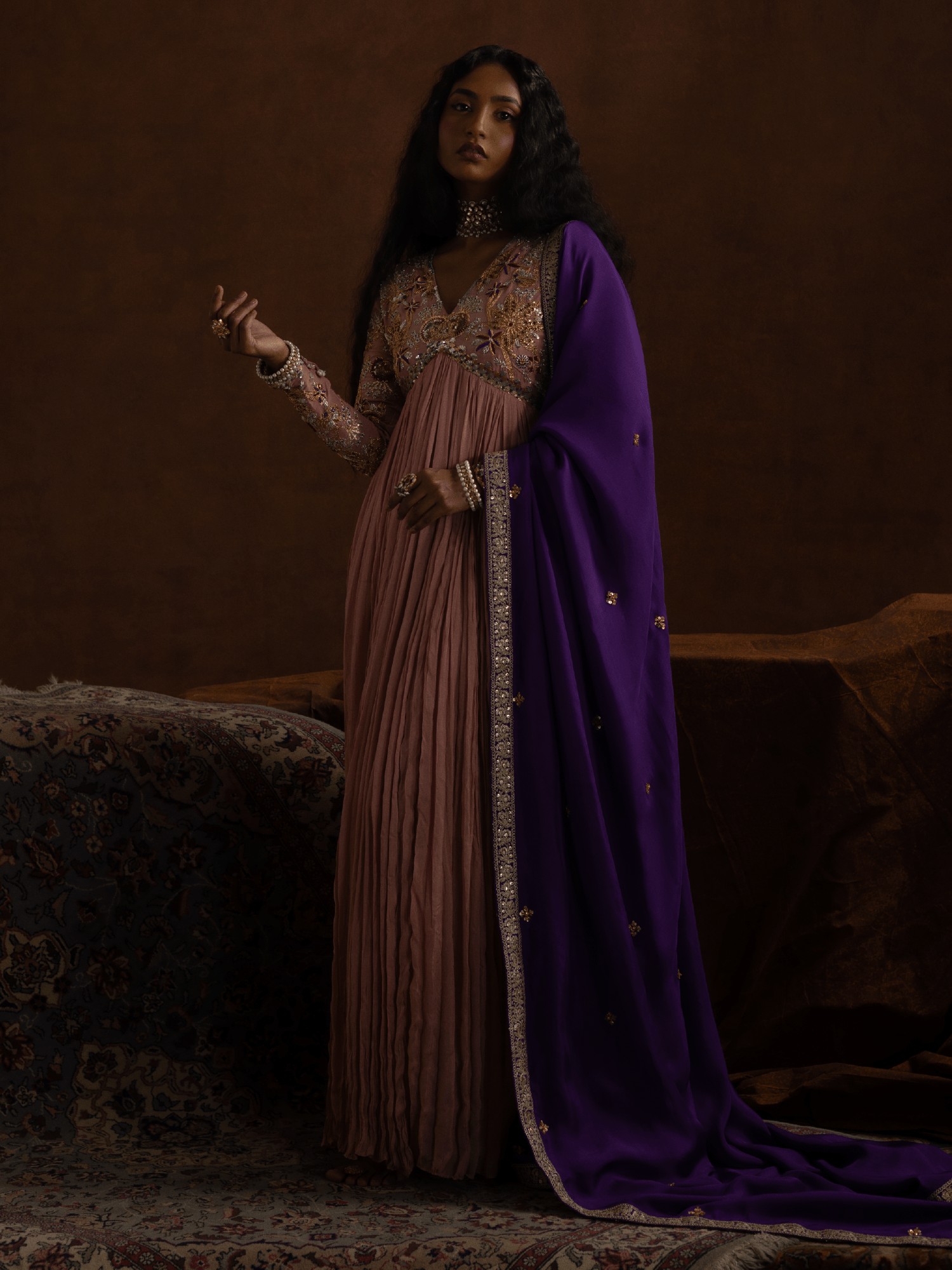 Sanam Chaudhri Rukhsaar Pink 2 Piece