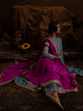 Sanam Chaudhri Navaz Teal 2 Piece