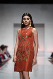 Yasmin Zaman - Rust Tunic Style Shirt