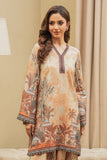 Shamaeel - ECK-25 - Soft Peach - Khaddi Silk - 2 Piece