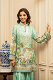 Shamaeel - ECK-30 - Mint Green - Khaddi Silk - 3 Piece