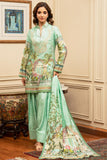 Shamaeel - ECK-30 - Mint Green - Khaddi Silk - 3 Piece