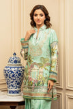 Shamaeel - ECK-30 - Mint Green - Khaddi Silk - 3 Piece