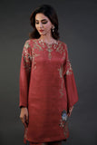Shamaeel - EE-05 - Red - Raw Silk & Khaddi Silk - 2 Piece