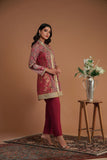 Shamaeel - EE-09 - Silk & Organza - 3 Piece