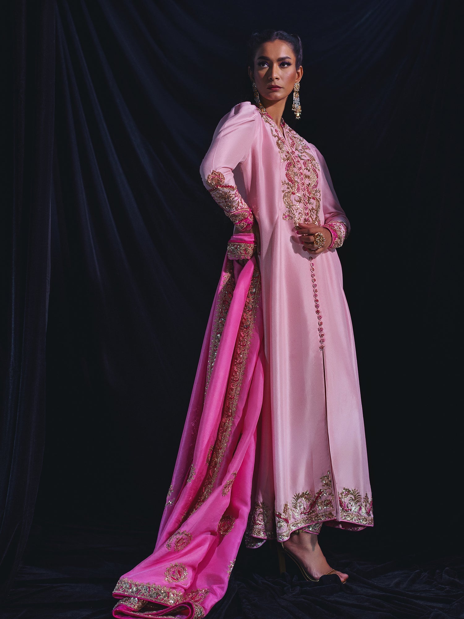 Sanam Chaudhri AYZAL Pink 2 Piece