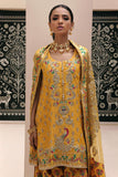 Shehrnaz - SHK-1399 - Yellow - Cotton net - 3 Piece