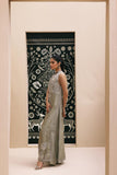 Shehrnaz - SHK-1396 - Silver Grey - Silk - 2 Piece