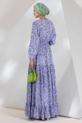 Malbus - Elysian - Chiffon - Elysian Periwinkle - 1 Piece