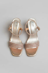 Milli Shoes - Block Heel Sandal For Women - Rose Gold - Studio by TCS